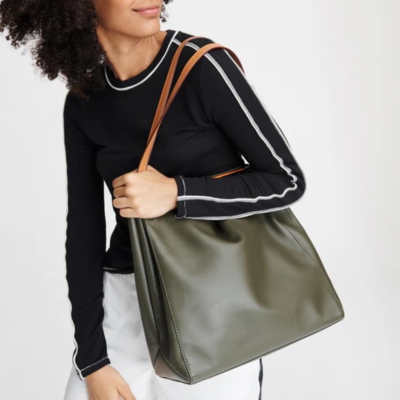 Like New! Rag and Bone Leather Passenger Tote - Picture 3 of 12